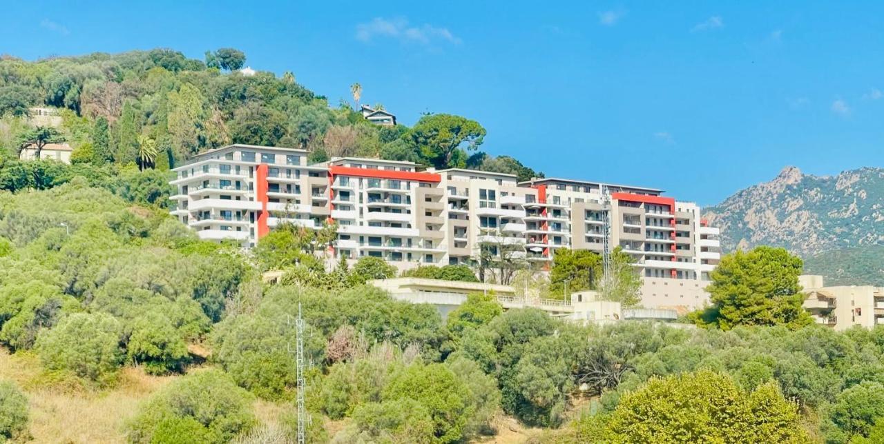 Ajaccio T2 Grand Standing Neuf - Centre Ville Et Plages - 4 Personnes - Parking Prive Экстерьер фото